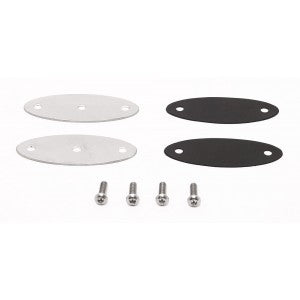 MX5 NA/NB Side Mirror Mounts, Polished Stainless Steel, 7mm Mounting Hole - Jass Performance