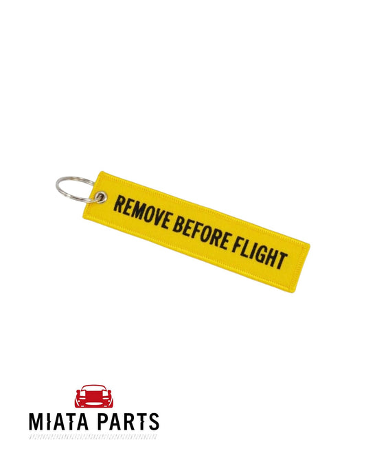 Remove Before Flight Keychain