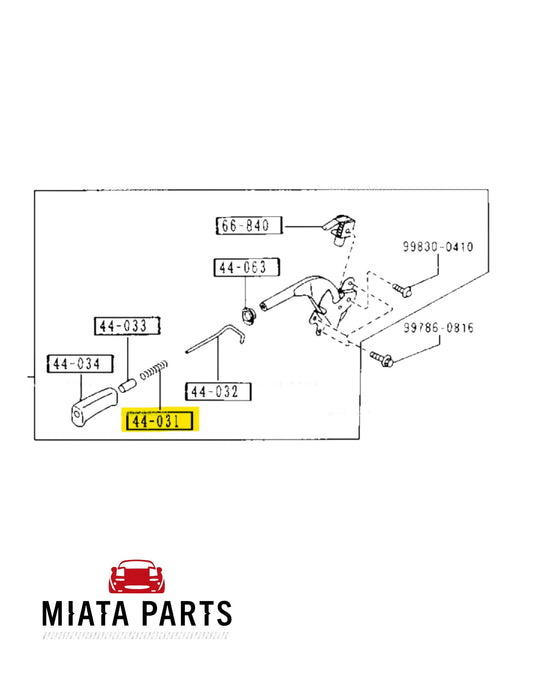 MX5 NA Handbrake Spring (New) (Genuine)