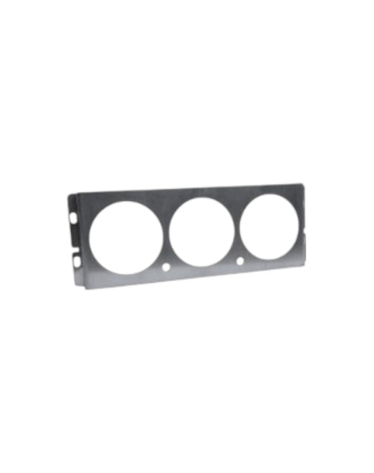MX5 NA Bottom 1.5DIN Control Panel, 3x52mm Gauges & 2x Toggle Switches - Jass Performance