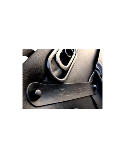 MX5 NA Door Pulls, Real Leather, Embossing Option - Jass Performance