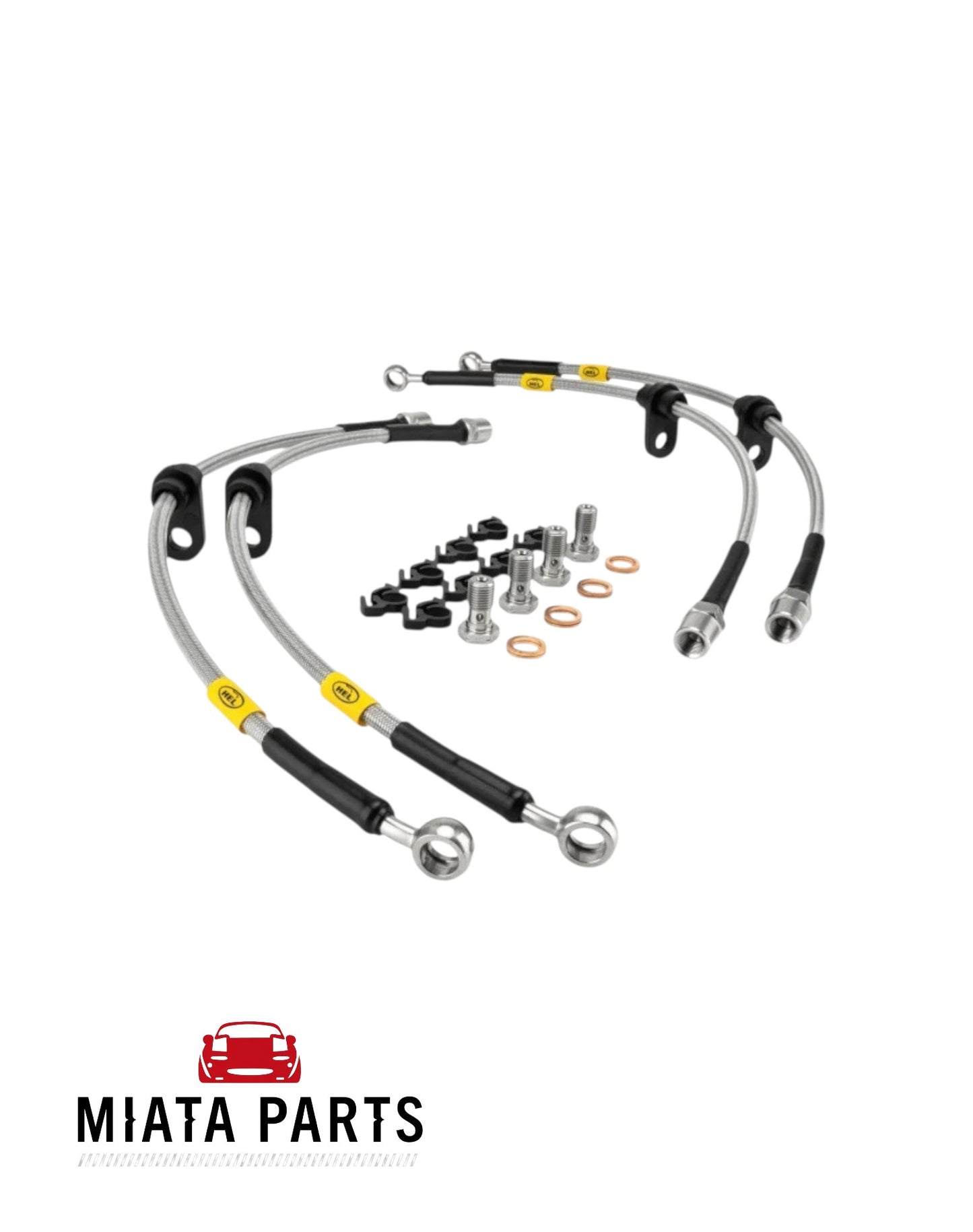 MX5 ND HEL Stainless Braided Brake Lines