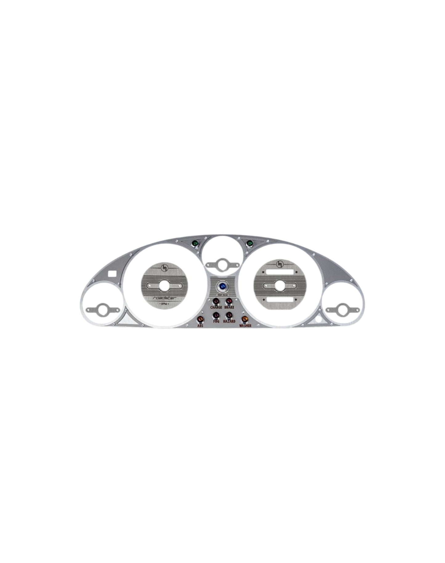 MX5 NA Instrument Cluster Bezel, Vintage Style, Bi-Layer, Stainless Steel - Jass Performance