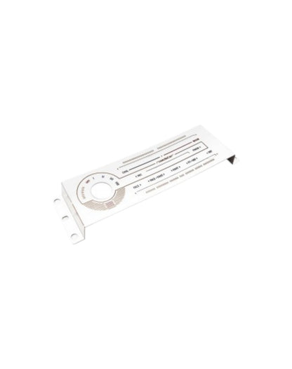 MX5 NA Labeled Brushed Stainless Heater Panel (HVAC), Backlight Colour Options Jass Performance