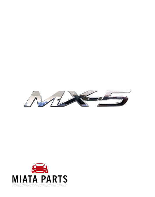MX5 ND Rear Bumper "MX-5" Badge (New) (Genuine)