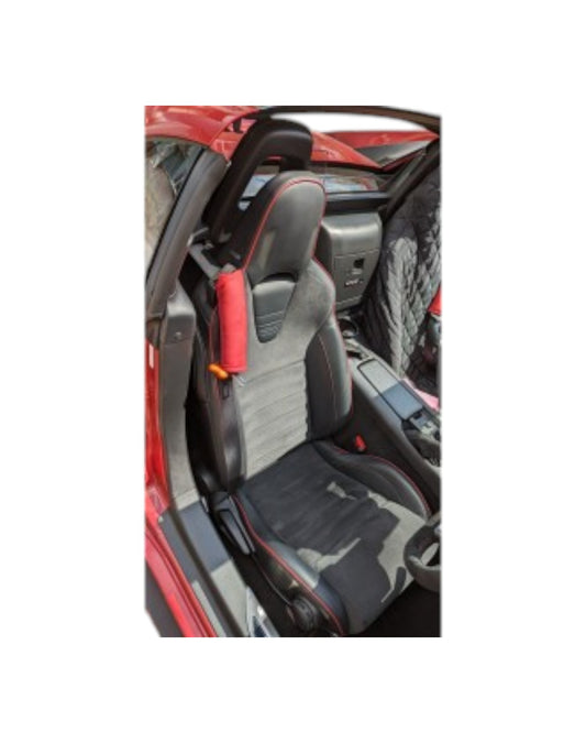MX5 ND & Fiat 124 Seat Lowering Adapters, Fixed, 56mm (2.2"), Recaro Seats - Jass Performance