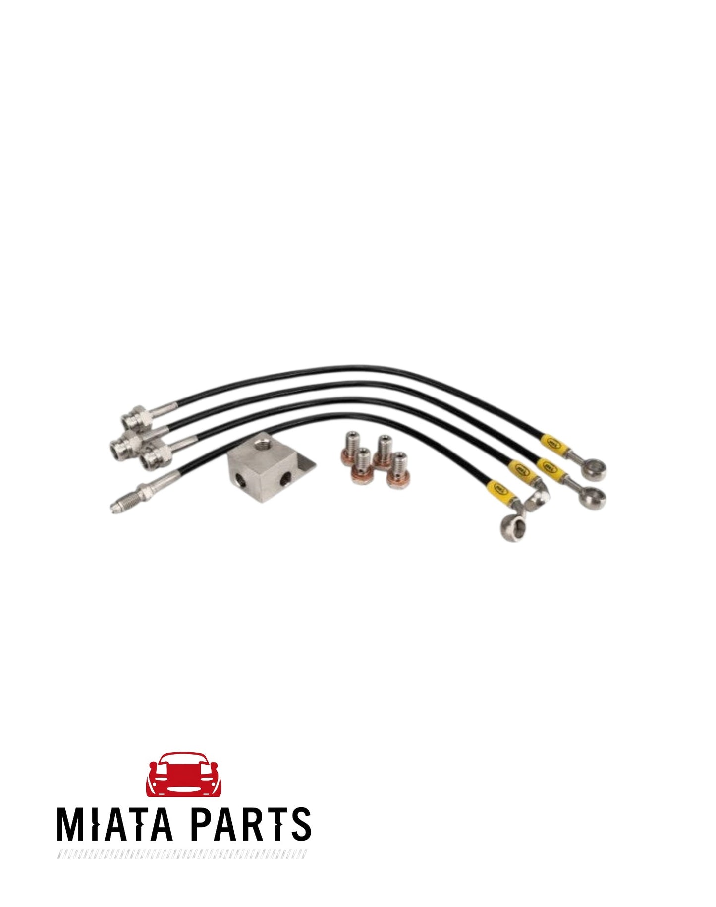 MX5 NA/NB HEL Stainless Braided Brake Lines