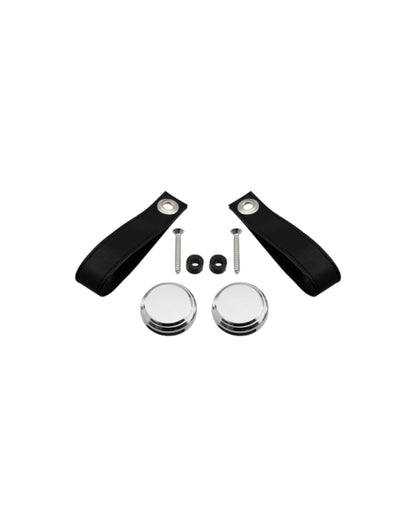 MX5 NA Vintage Style One Loop Door Pulls - Jass Performance